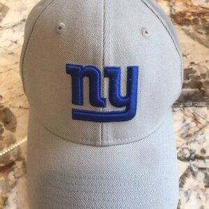 Gray New York Giants Hat Used In Great Condition